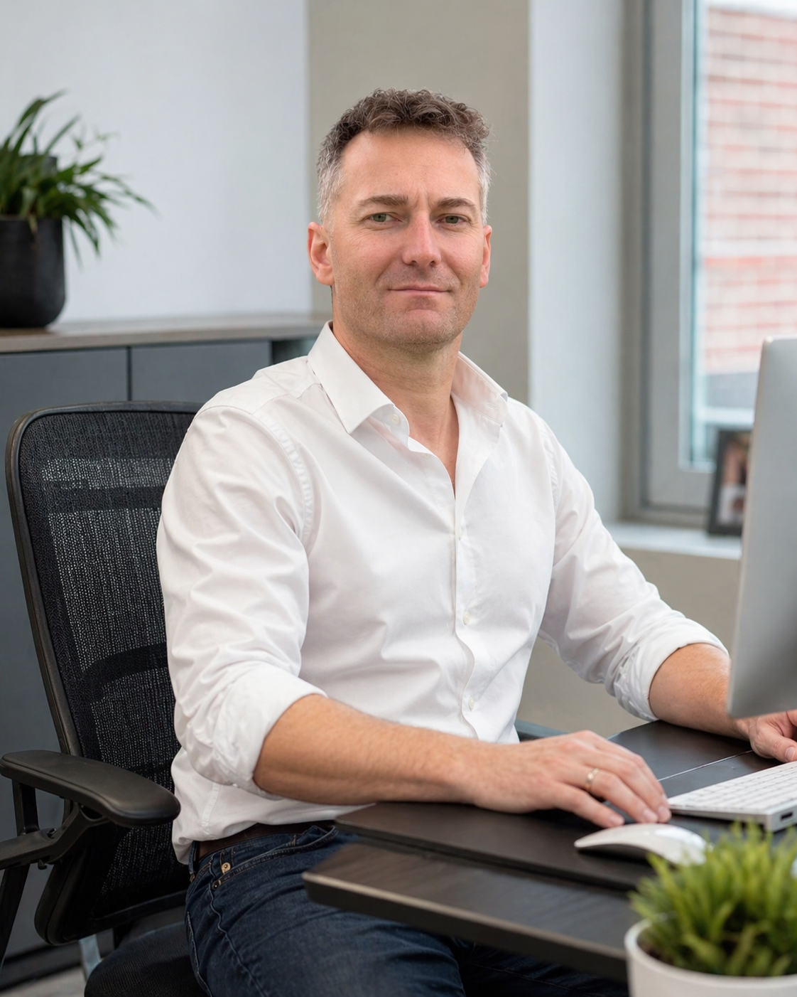 Andreas Rüdiger von INREMA bei der Arbeit — persönliche Betreuung für individuelle Website-Projekte